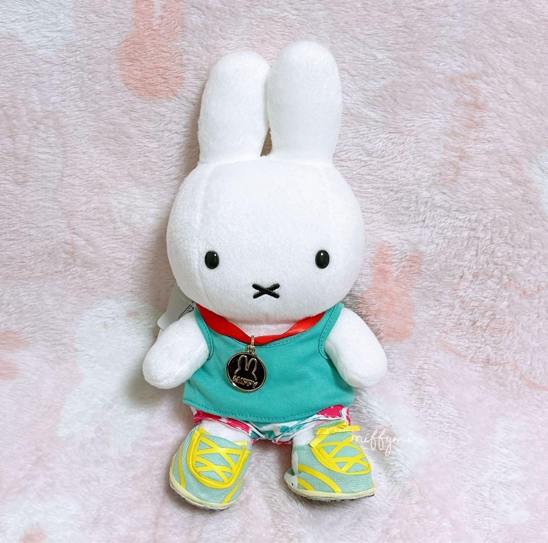 ミッフィースタイル　東京駅店　限定　ミッフィー　ジョギング　メダル　ぬいぐるみ