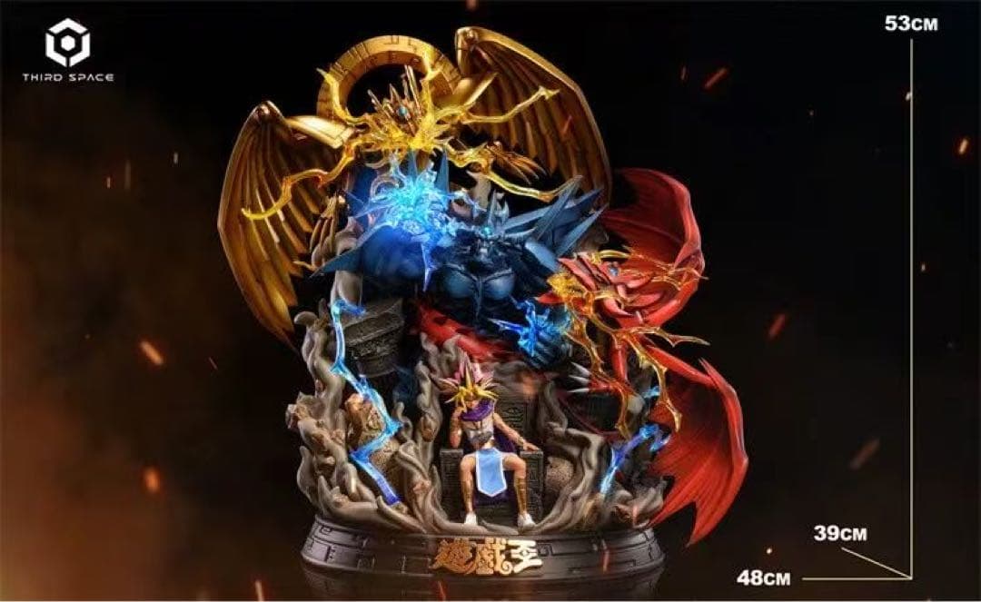 遊戯王 アテム ガレージキット ガレキ スタチュー ③