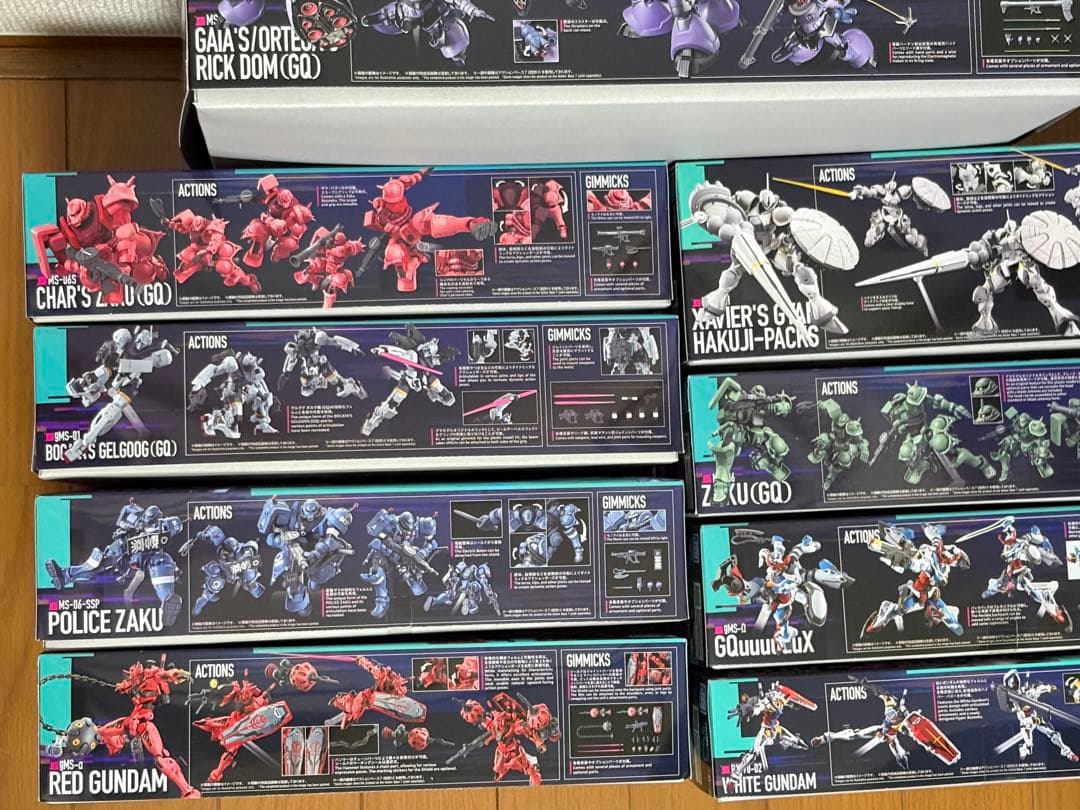 ガンダム　GQuuuuuuX ジークアクス　プラモデル　まとめ売り
