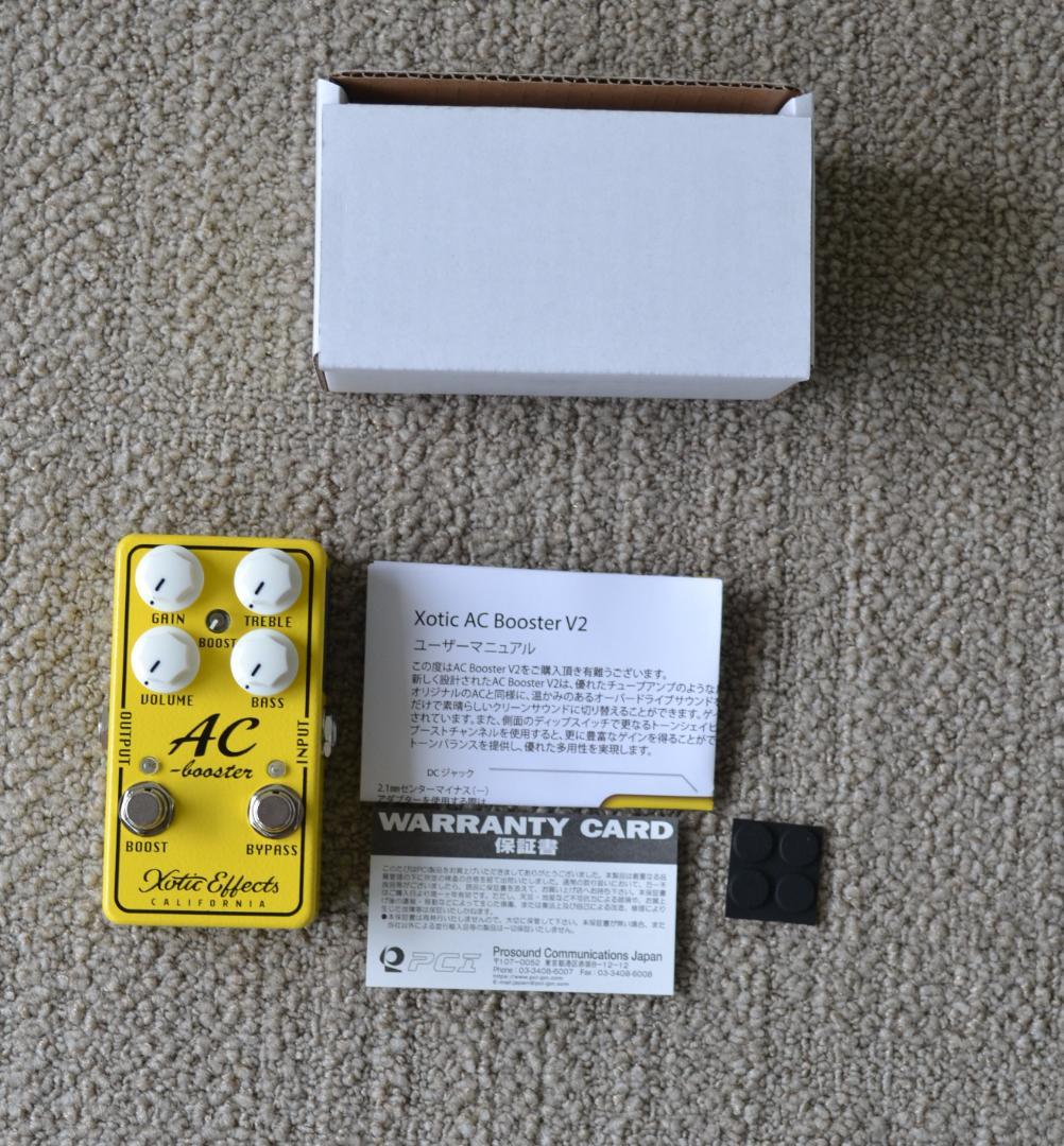 【未使用】Xotic Effects AC Booster V2
