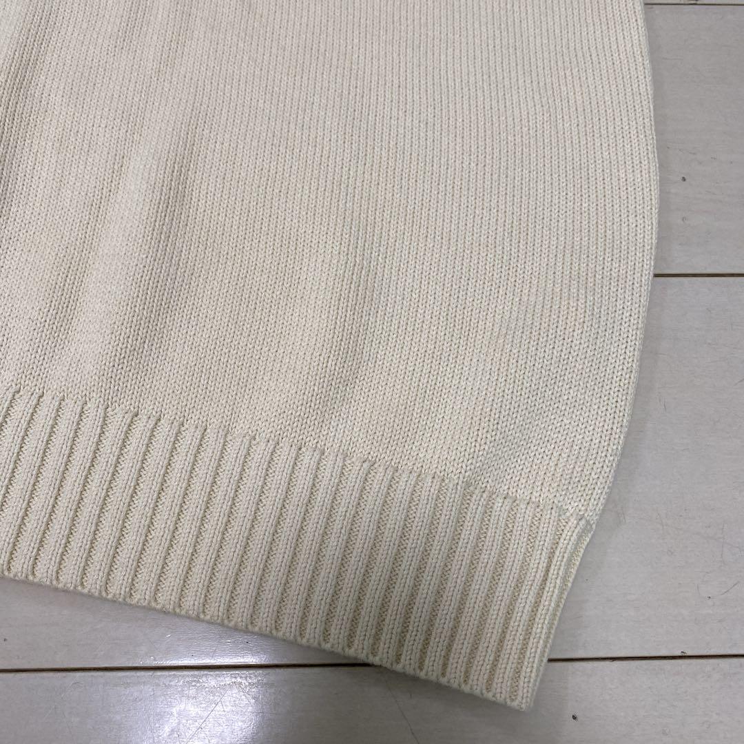 美品　ポロラルフローレン　ビームス別注　ニットベスト　コットン　ポニー刺繍　ＸＬ