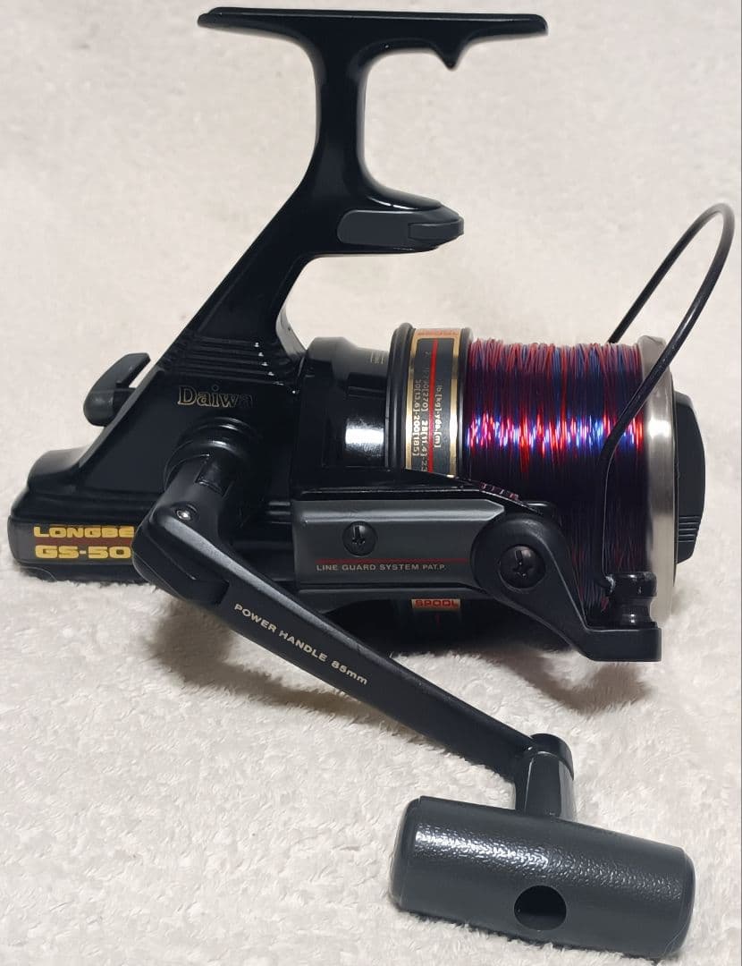 ダイワロングビームGS-5000H遠投カゴ釣り専用リール！新品ライン付かっこいい