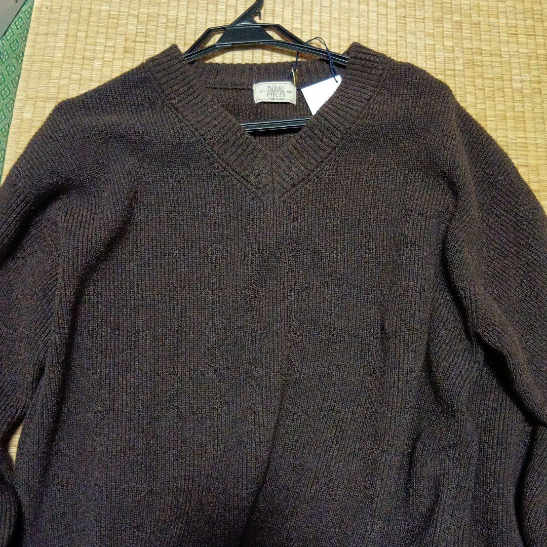 トップス Nikkei ESSENCIAL PIECES Yak Washi V-neck