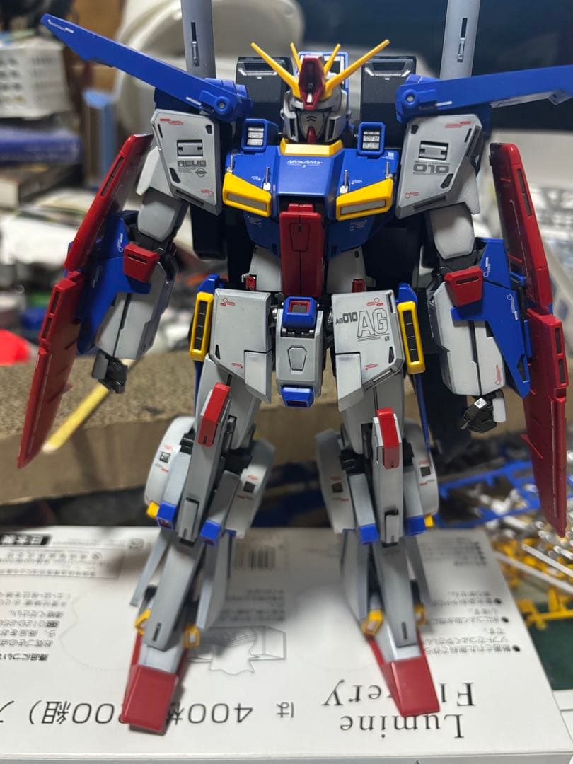 MG ダブルゼータver.ka 塗装完成品
