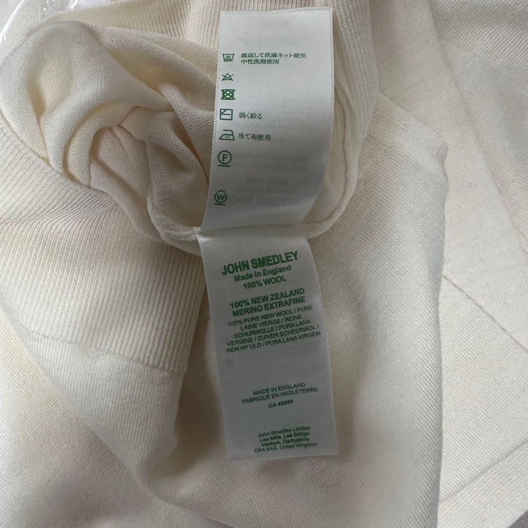 【新品未使用】JOHN SMEDLEY KILDAY メリノウール モックネック