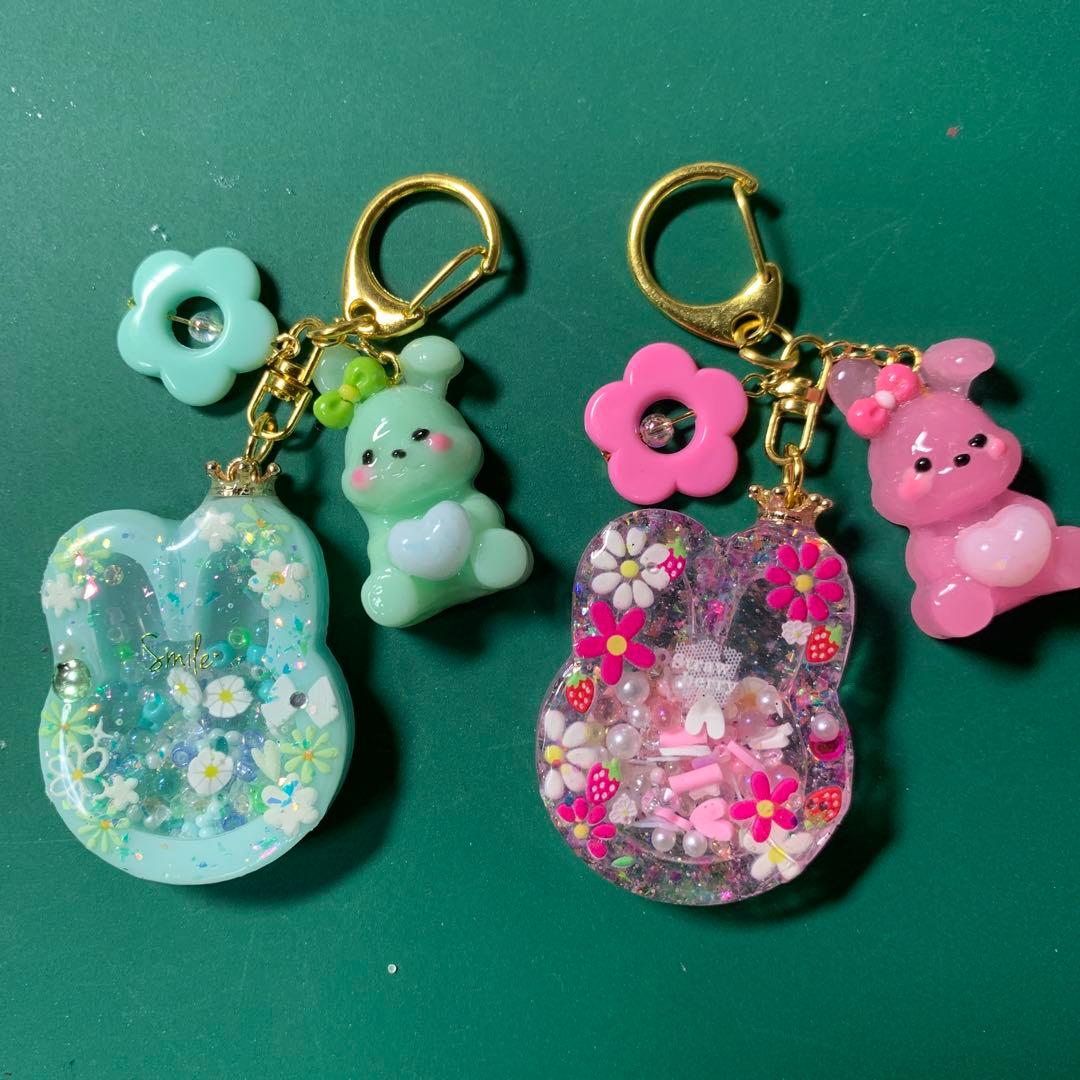 ゆゆ　シャカシャカキーホルダー