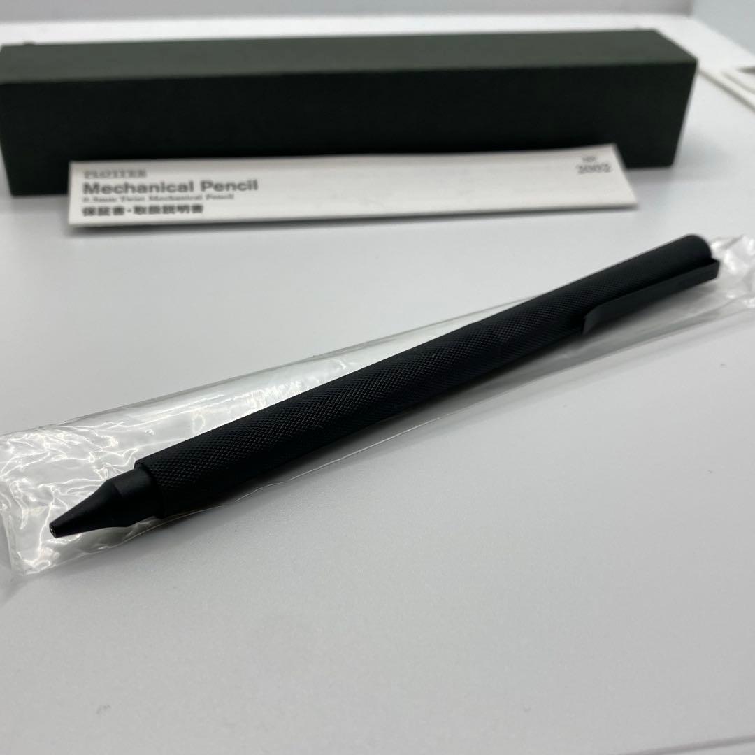 PLOTTER メカニカルペンシル No.2002 0.5mm マットブラック