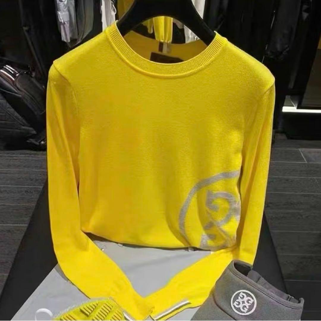 【美品】ジーフォア G/FORE ゴルフウェア ニット レディースMサイズ