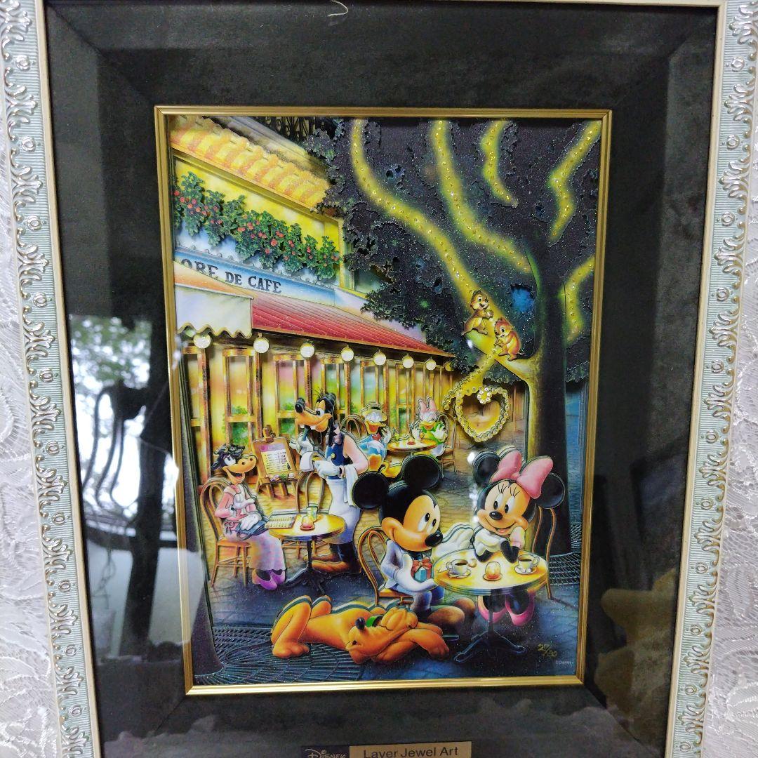 【新品未使用】Layer Jewel Art限定品　ミッキーフレンズ　立体アート