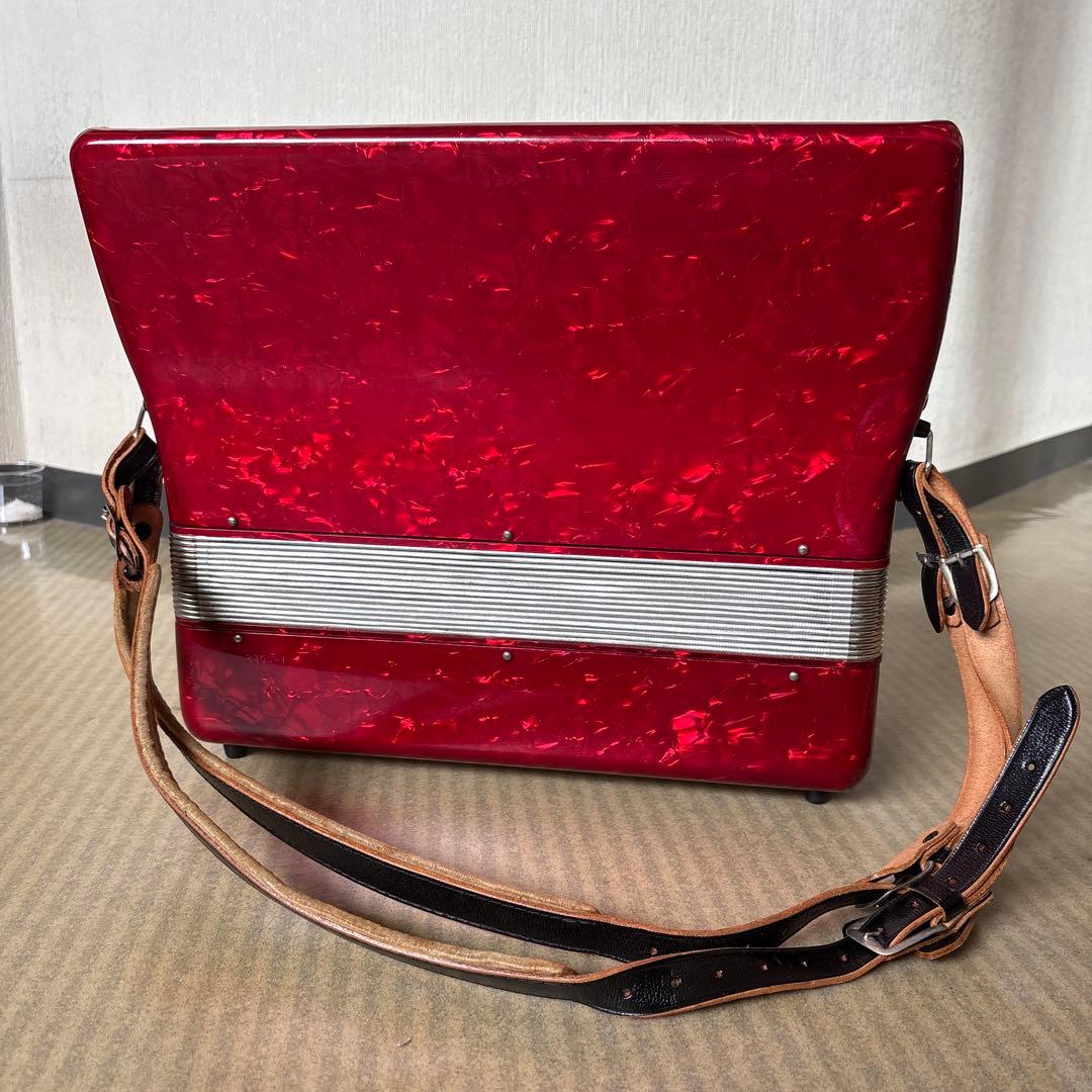 YAMAHA SOPRANO 32 アコーディオン 赤