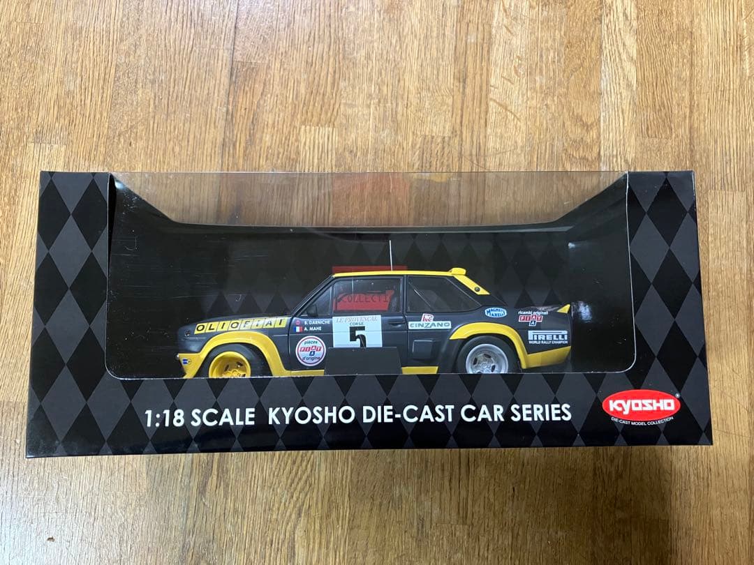 未開封 1/18 京商 フィアット 131 アバルト 1977 #5