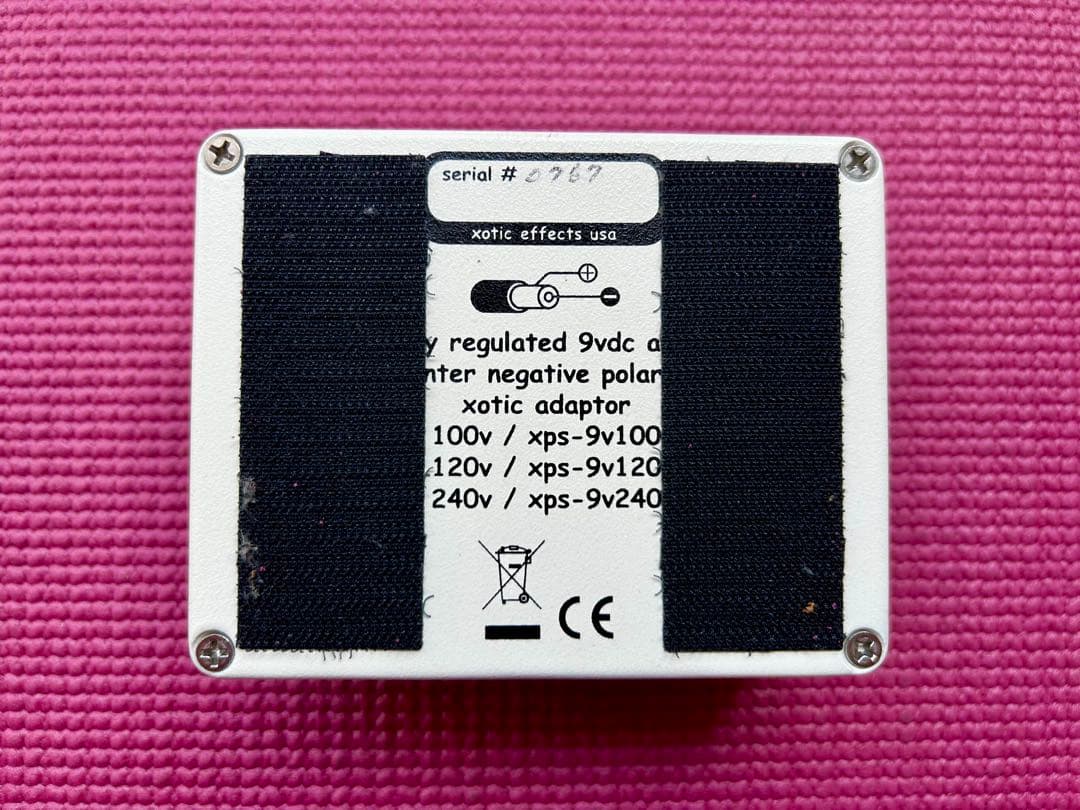 期間限定最安値Xotic Effects AC+ PLUS 手書きシリアル