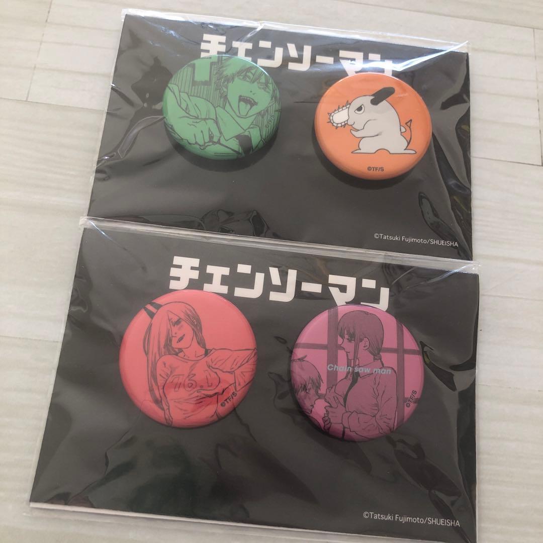 チェンソーマン　フルグラフィックTシャツ　特典　缶バッジのみ　未開封