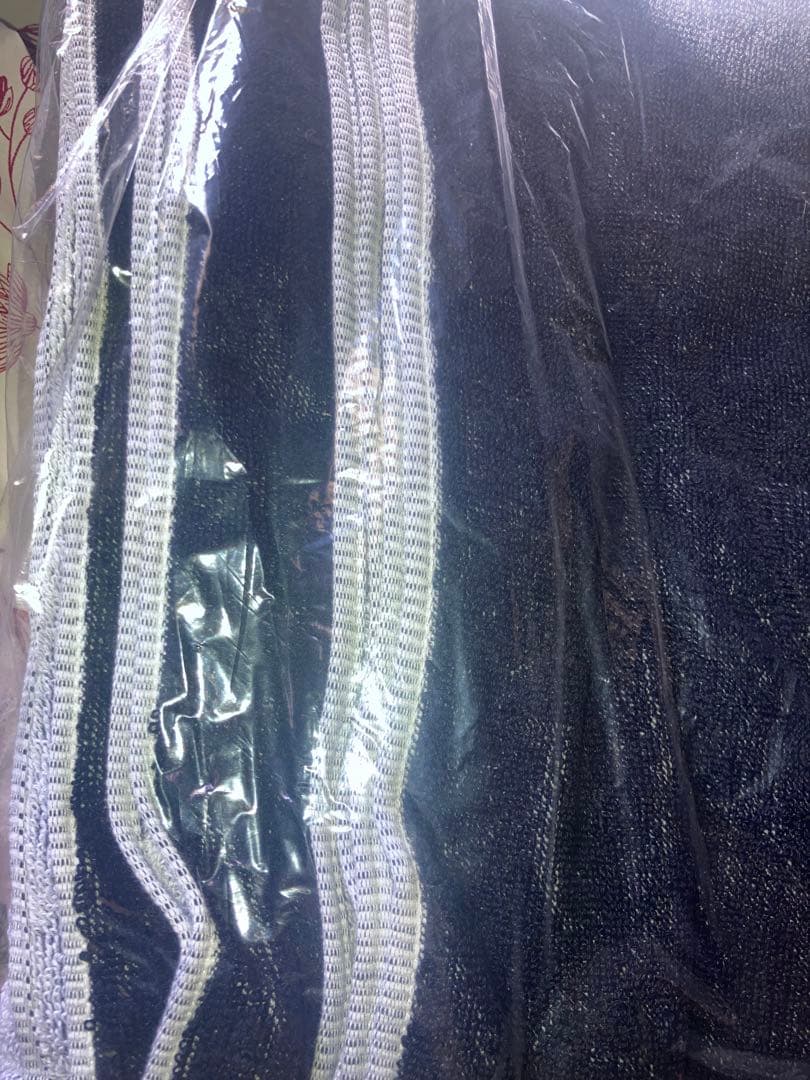 矢沢永吉　タオルケット　パイル　ストライプ　ブラック/ホワイト　完売品