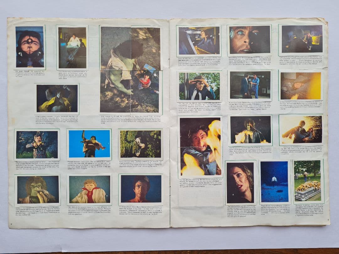 その他 1979 Incredible HULK picture card album