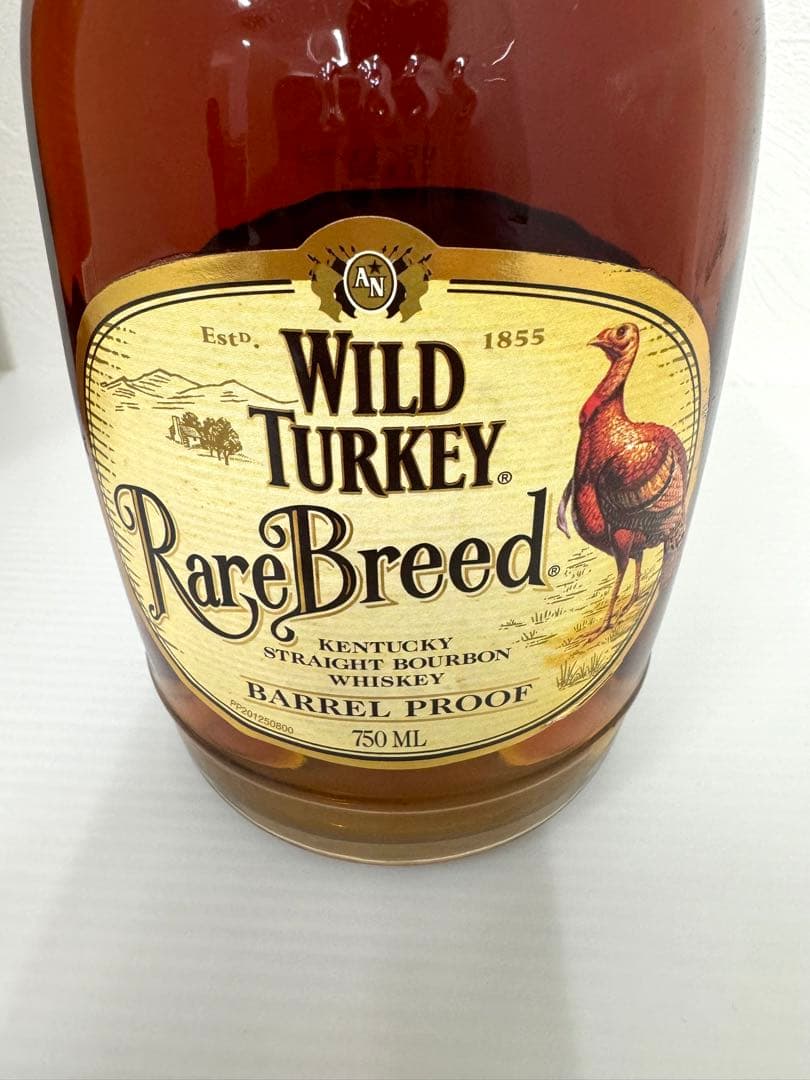 【希少美品】ワイルドターキー レアブリード 750ml バーボンウイスキー未開封