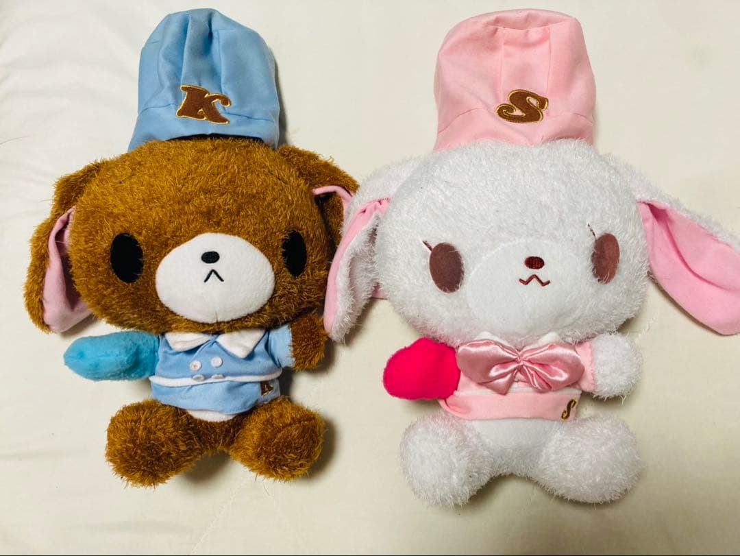 シュガーバニーズ ぬいぐるみ 希少 帽子付きVer.