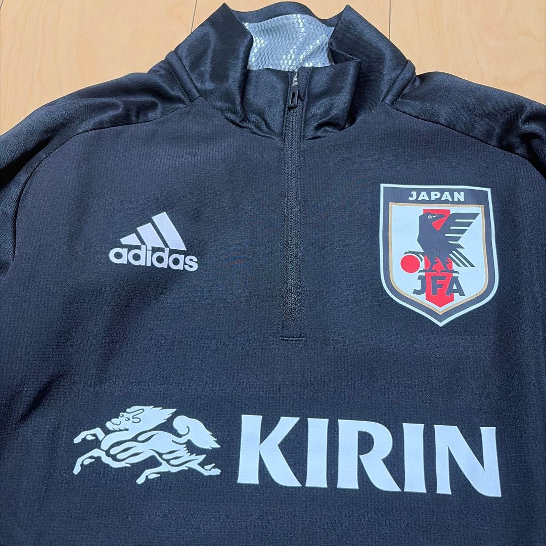 【美品】adidas　日本代表ドリルトップトレーニングトップ上下セットKIRIN
