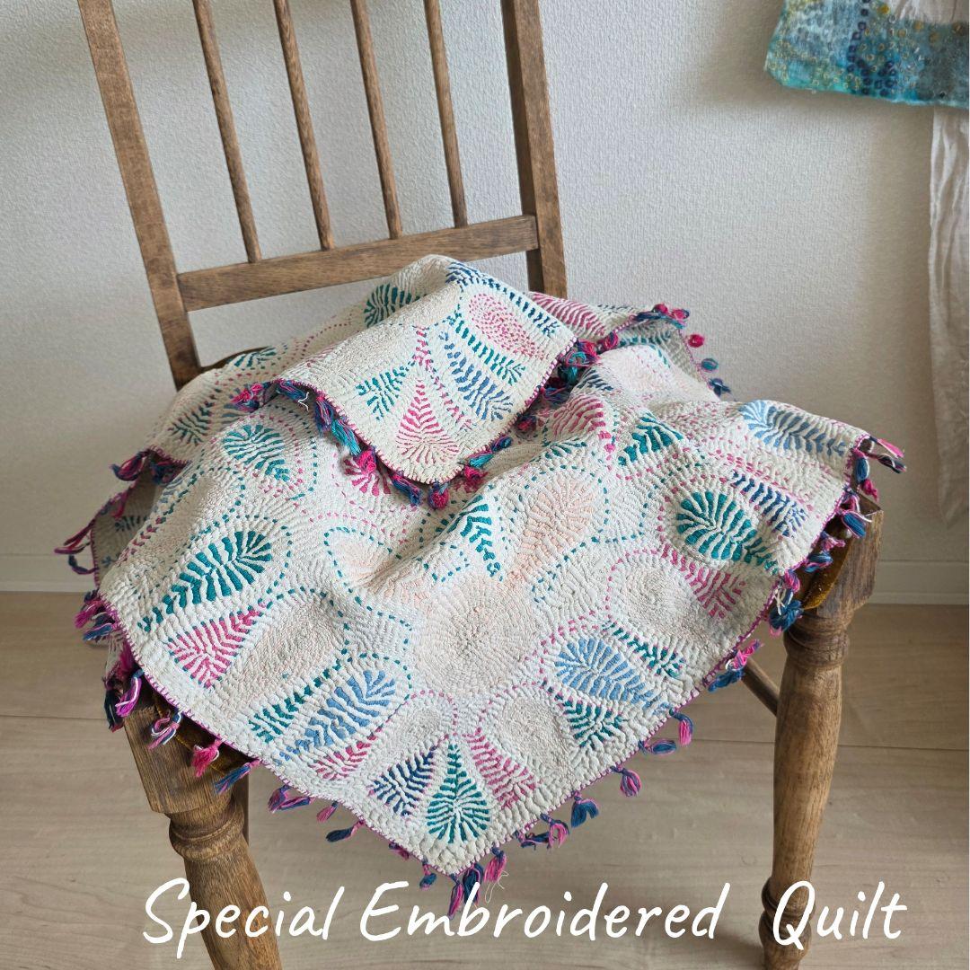 Special Embroidered Vintage ラリーキルト