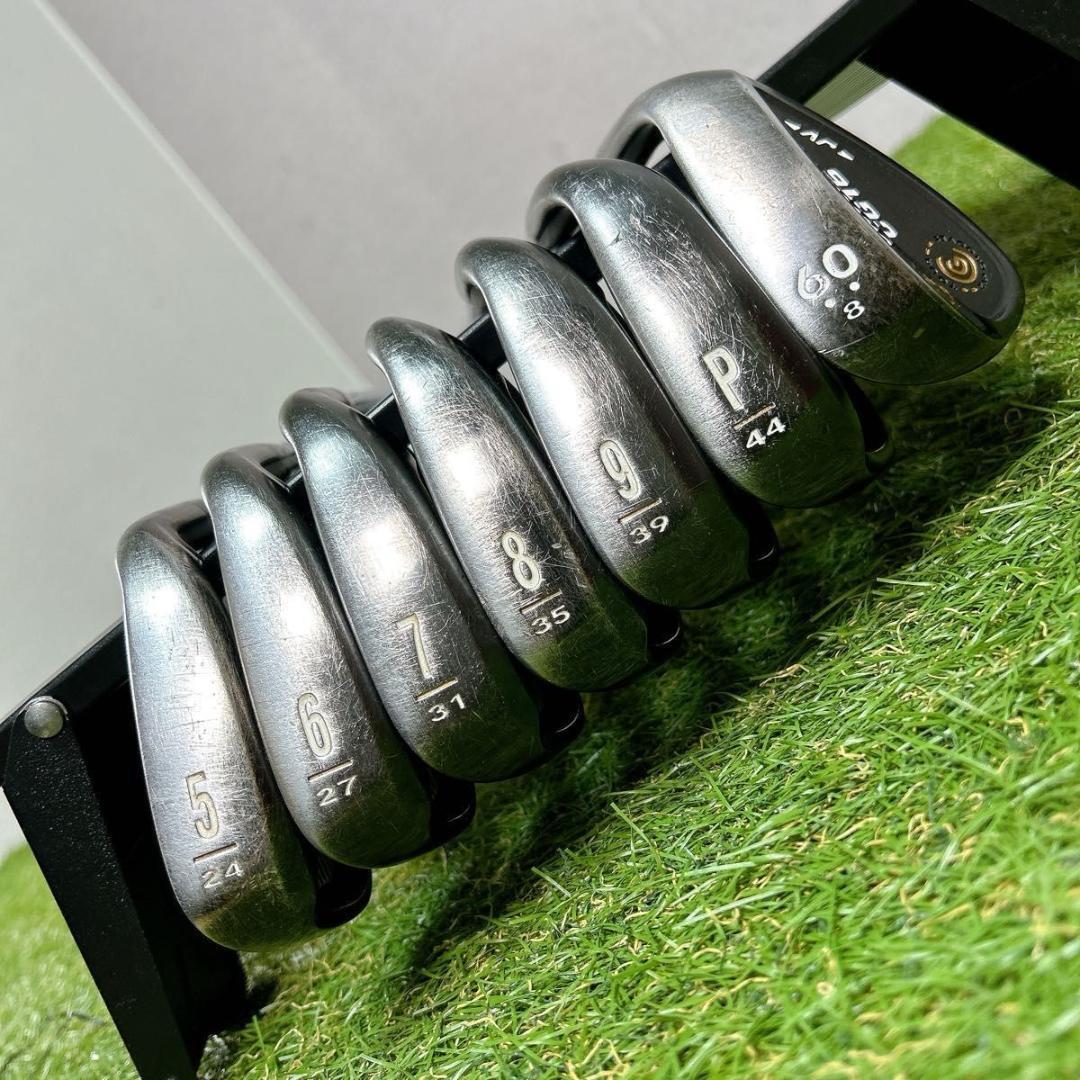 CG16 JV クリーブランド ゴルフ アイアン　メンズ　7本 S ブラック　黒