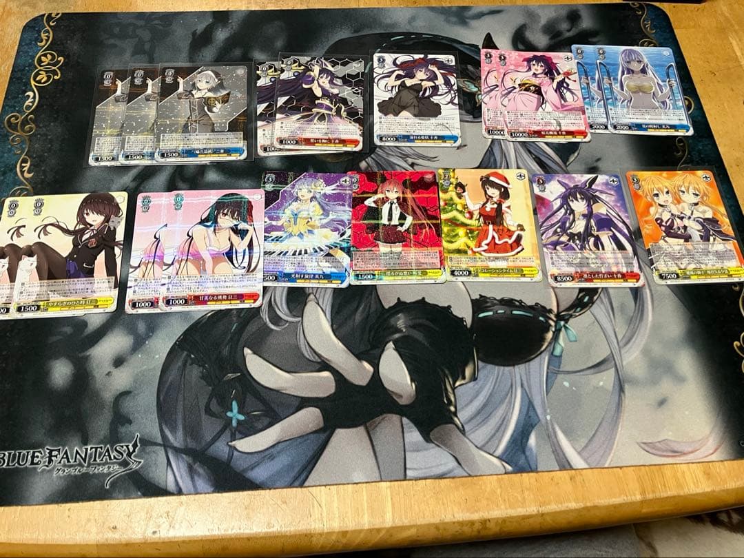 ジ*ア様 ヴァイスシュヴァルツ　デートアライブ　8電源　ほぼフルSR パーツ付き