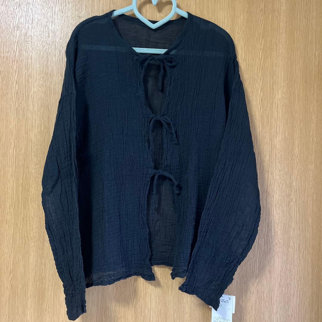 Plageアトリエフランセ　別注 2WAY RBN トップス タグ付