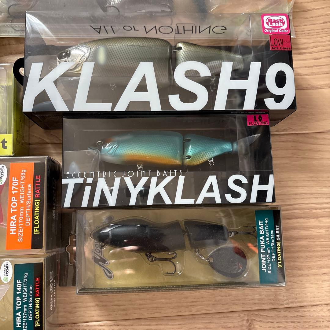 ルアー　セット　ビックベイト　タイニー　ヒラトップ