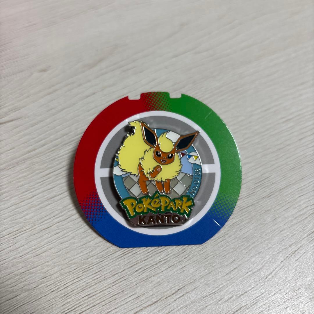 ポケパークカントー ピンバッジ ブースター