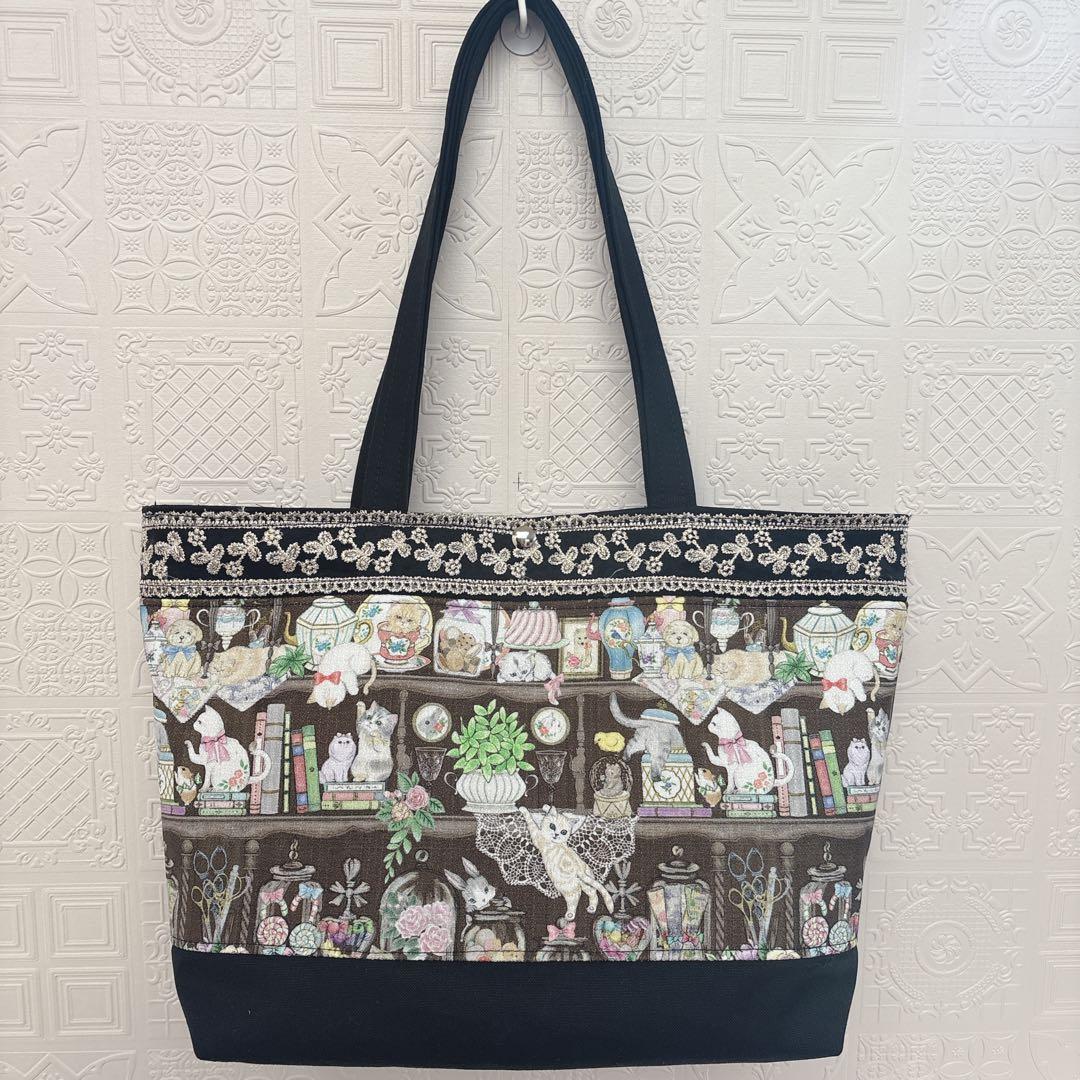 M3様オーダーページ♡猫柄♡リバティ♡ユキエモン♡トートバッグ2点♡