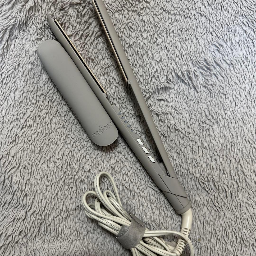 radiant ストレートヘアアイロン グレー