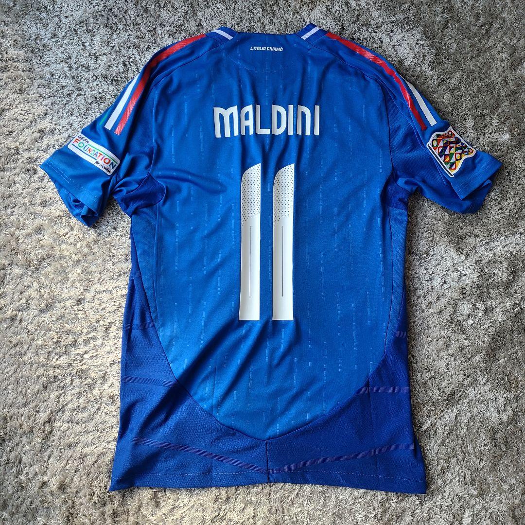 選手支給品 ダニエル・マルディーニ イタリア代表デビュー戦