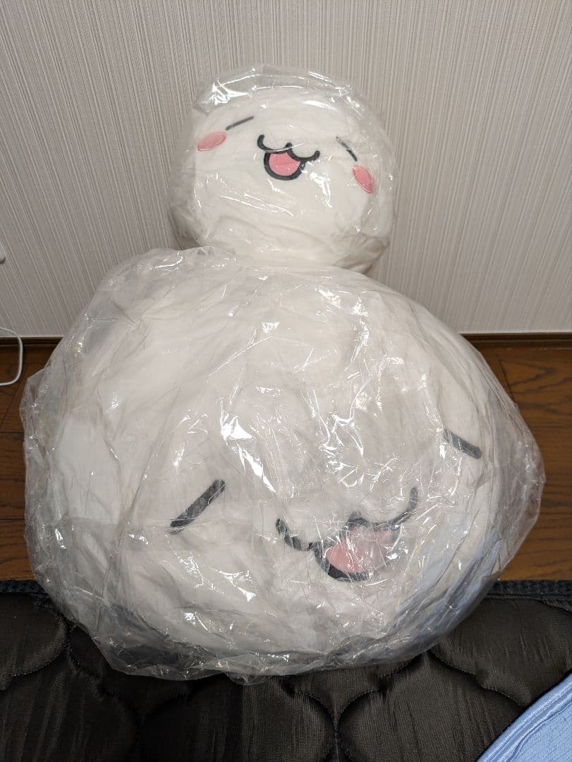 北海の魔獣あざらしさん ビッグむにゅぐるみ こざらしさん　特大ぬいぐるみ　2点