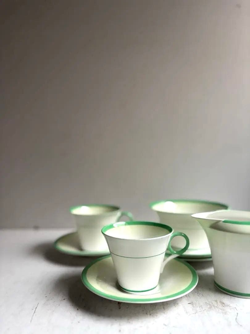 838 英国アンティーク Shelley シェリー カップ&ソーサー 2点組