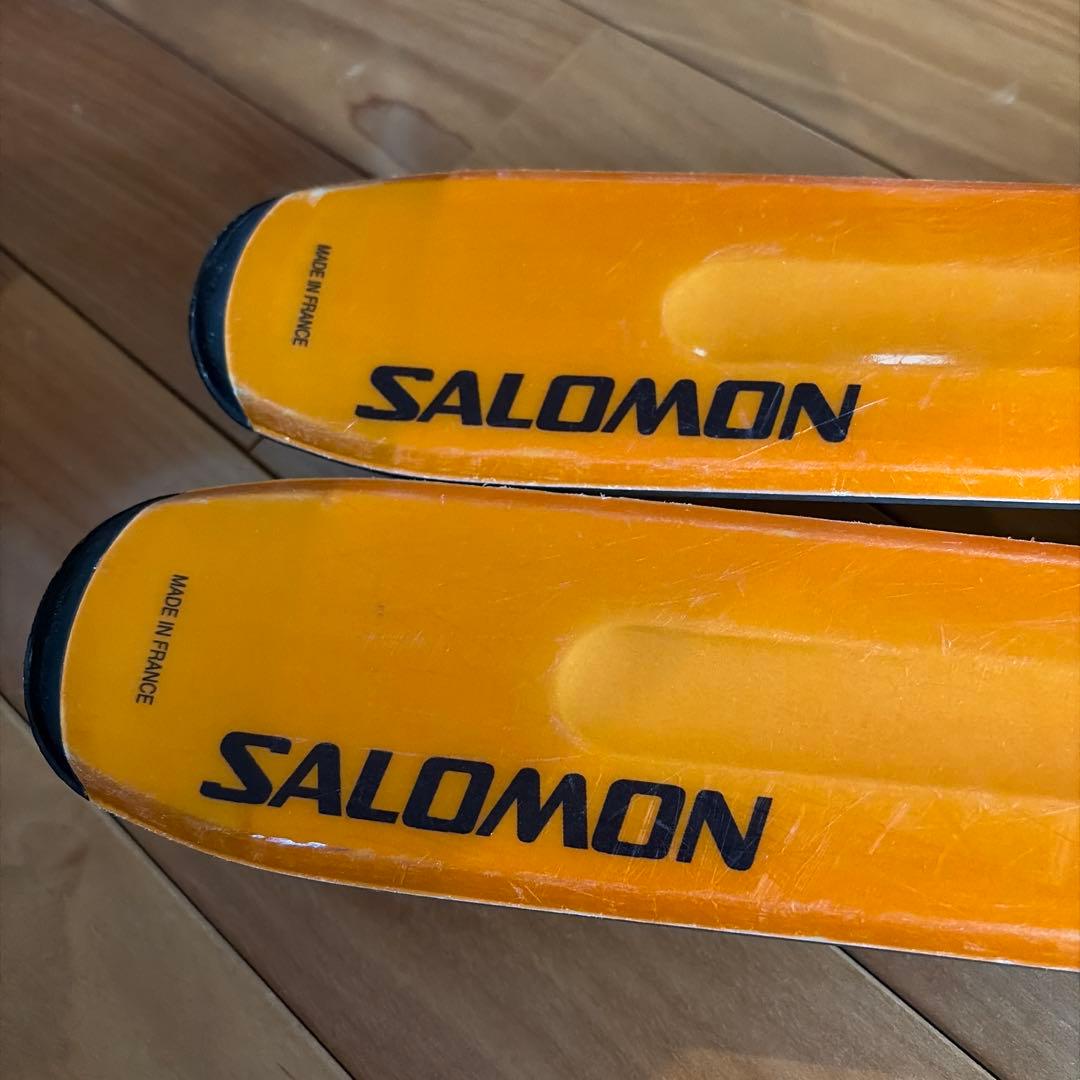 スキー板　ストックセット　レディース　165 サロモン　カービング
