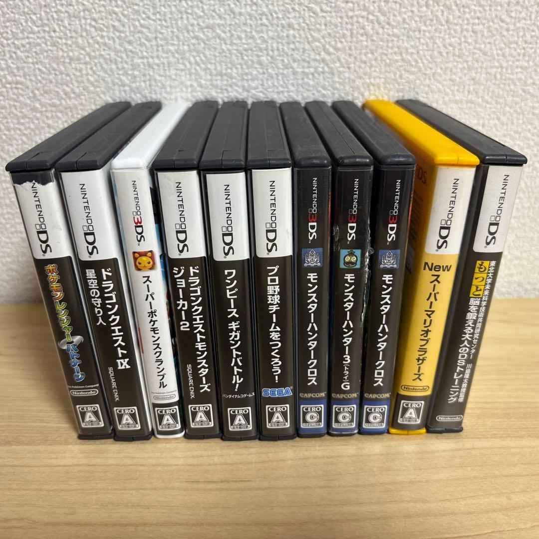 ニンテンドー3DS ds ゲームソフトセット カセットまとめ売り　83本
