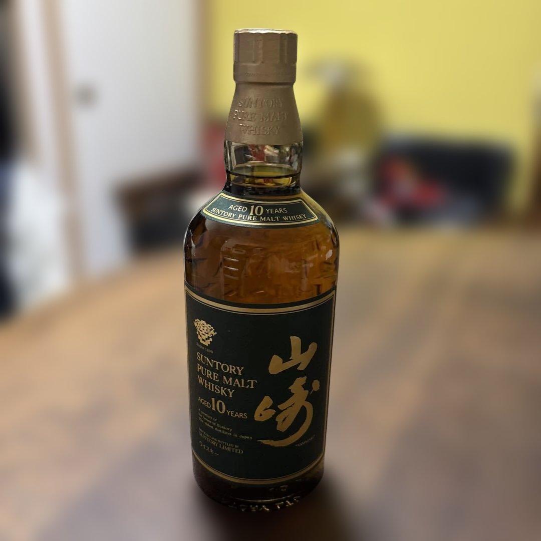 サントリー ピュアモルトウイスキー 山崎10年 グリーンラベル
