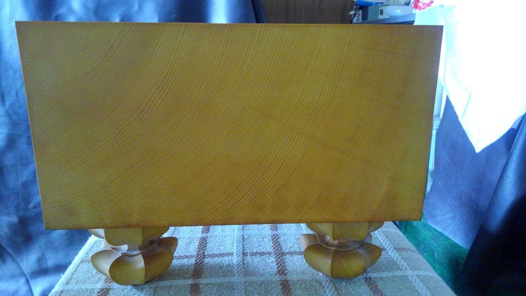 【国産　本榧　将棋盤　6寸　天柾】