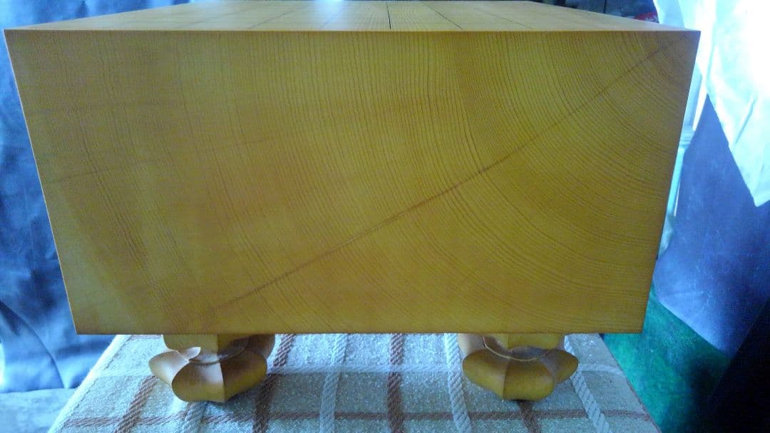 【国産　本榧　将棋盤　6寸　天柾】