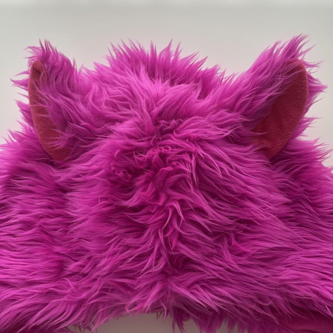 ディズニー　チェシャ猫　ファンキャップマフラーとヘアバンド　二点セット