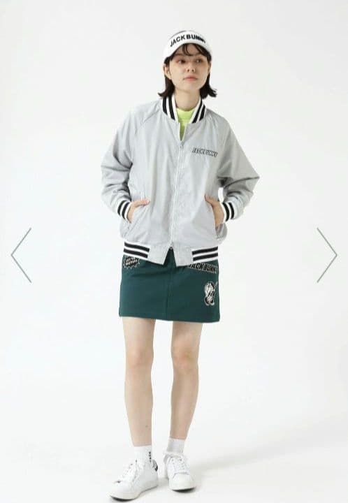 再再再値下げ新品　ジャックバニー　ブルゾン0 ドラえもん　グレー定価29700円