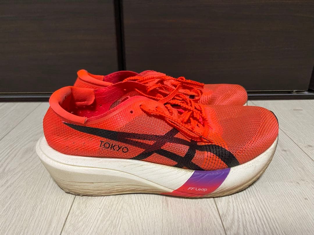 25.5cm asics メタスピードエッジtokyo