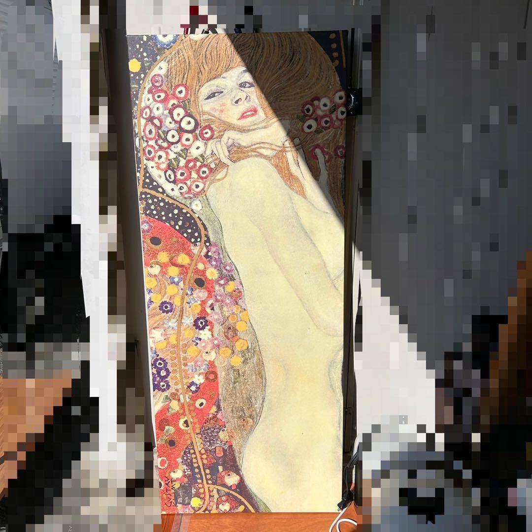 廃盤プレミア商品！クリムト　水蛇　IKEA アート