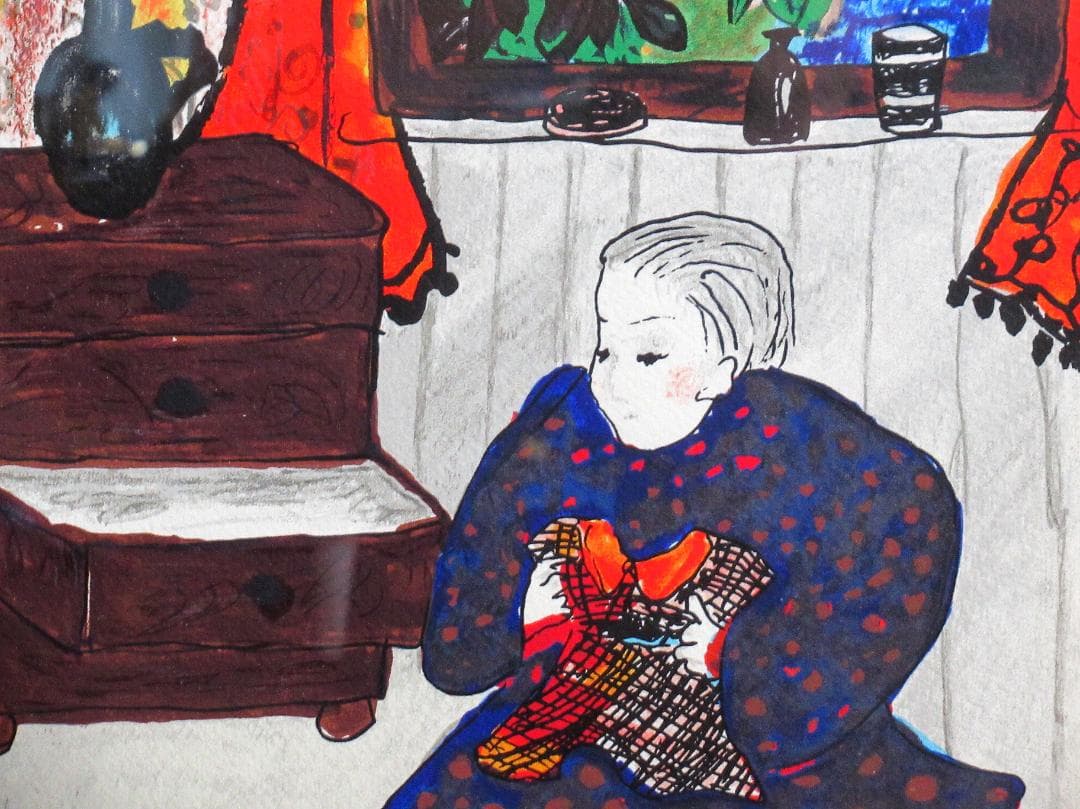 フジ子・ヘミング 版画「想ひ出」