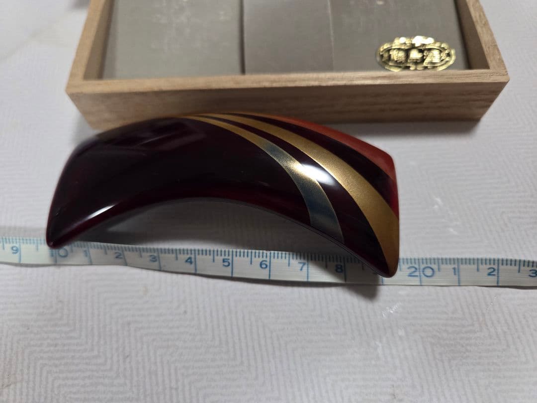 ちびひろ♡バレッタ♡輪島塗♡佳子様