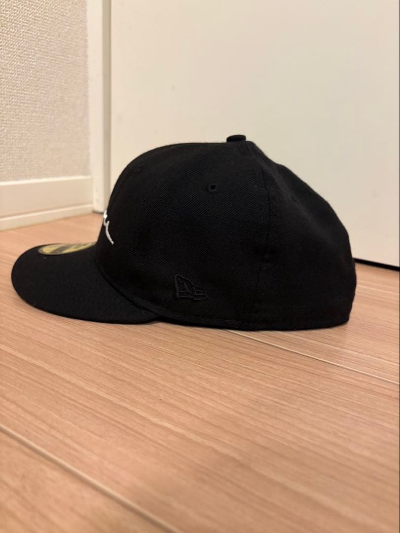 Supreme ベースボールキャップ ブラック 7 1/8