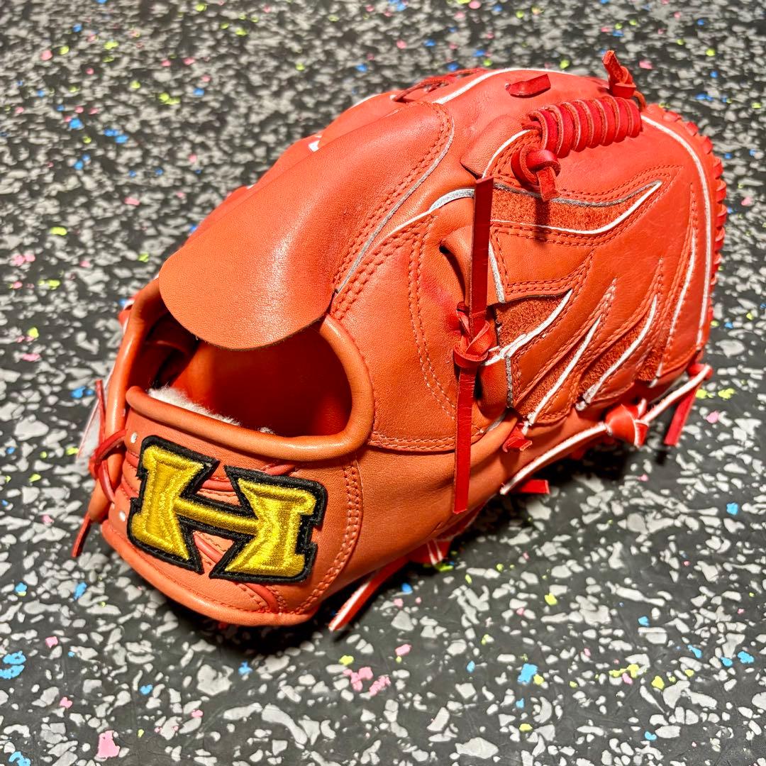 ハイゴールド 日本製 硬式用 グローブ 心極 投手用 KKG-1161 野球