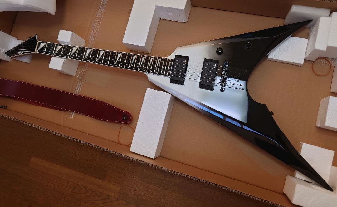 ESP EII E-II ARROW NTブラック×シルバー EMG 85 81