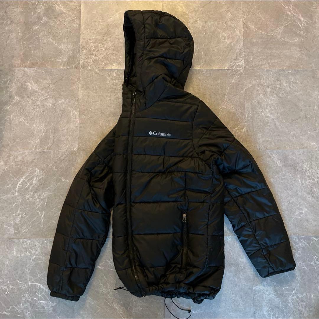 【極美品 】columbia マウンテン パーカー ダウン ブラックM