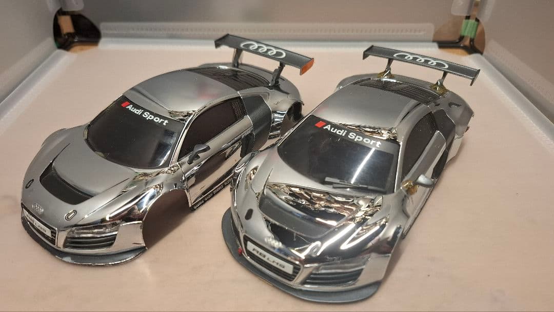 京商 ミニッツ Audi R8 LMS クローム