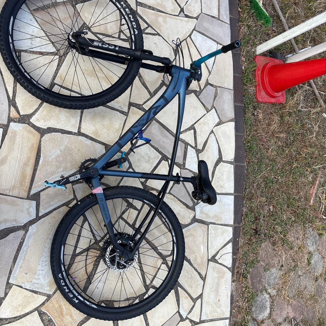 マウンテンバイク 27.5インチ ブラック/グレー